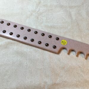 Pink Spec Paddle with Brass Upholstery Tacks #86