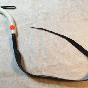 Small Black Rubber Dragon Tail