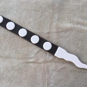 Round Pink Corian and Belt Paddle #Combo 15