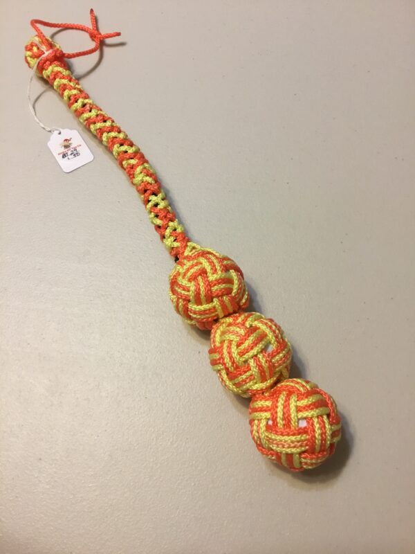 Orange and Yellow Golf Ball Thumper BT29