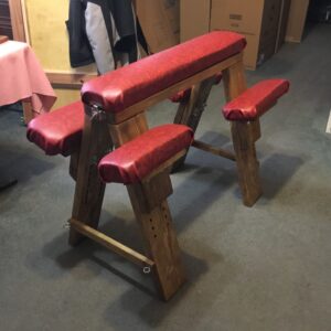 Adjustable Sawhorse Bench