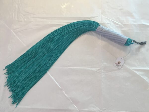 Teal & Silver String Flogger #L41