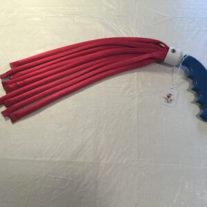 Red Thuddy Tube Flogger #TO15