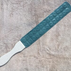Teal Leather Belt Paddle #Belt16