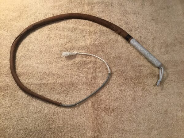 Brown Suede Dragon Tail "Whip" #Whip3