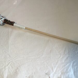 Dark Green & White Cane #Cane23