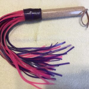 Pink & Purple Glitter Squid Flogger # SQD37