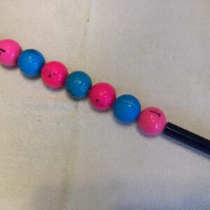 Pink & Blue Golf Ball Massager #GB21