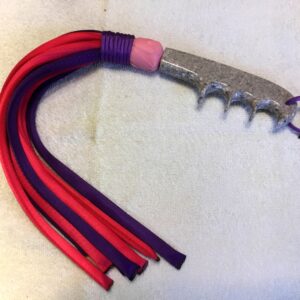 Pink & Purple Thuddy Tube Flogger #TO20