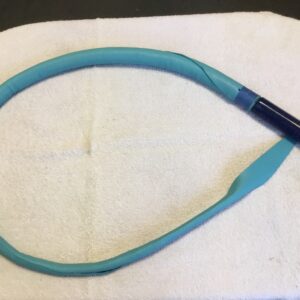 Light Blue Leather Dragon Tail #DT117