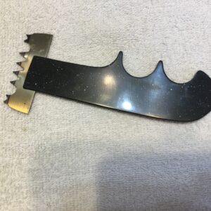 Black Speckled Saw Blade #SAW18