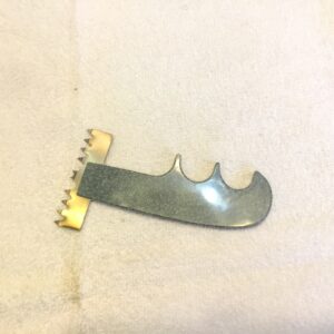 Dark Gray Speckled Saw Blade #SAW19