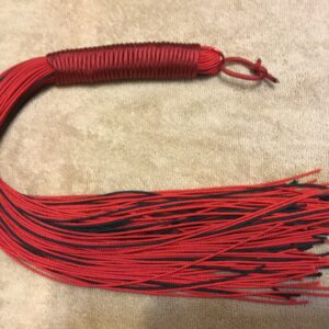 Red & Black String Flogger #L56